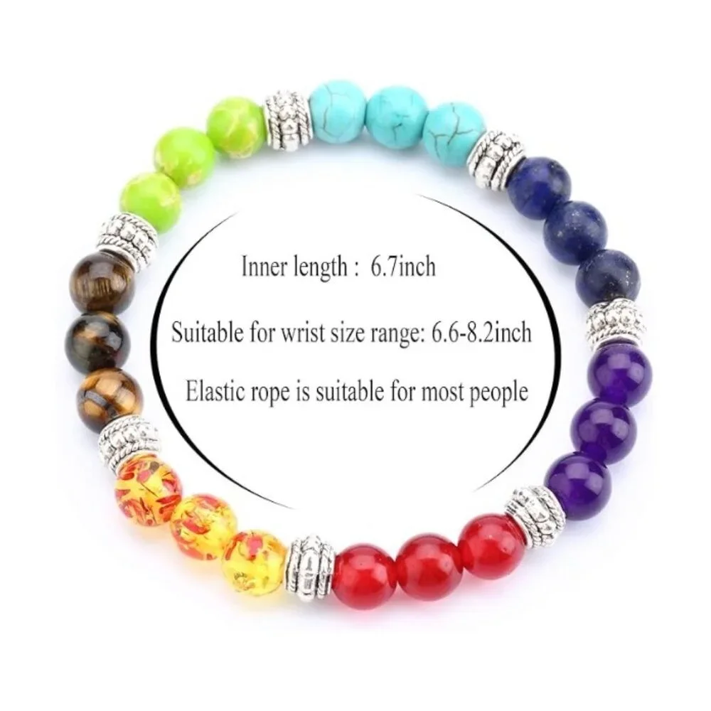 New Hamoery Chakra Stone Bracelet